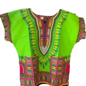 Children Angelina Print Dashiki