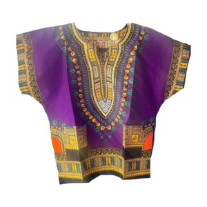 Children Angelina Print Dashiki